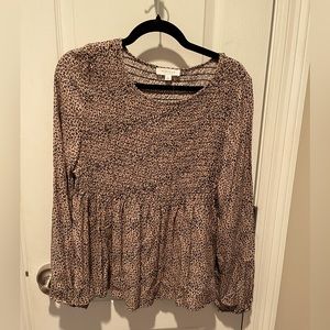 Kirious Los Angeles Long Sleeve Peplum